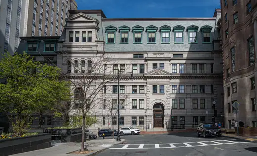 The John Adams Courthouse in downtown Boston, home of the Massachusetts Supreme Judicial Court.