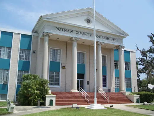 The Putnam County Courthouse in Palatka, Florida.
