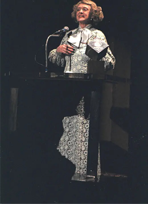 An actress photographed at an event in November 1981.