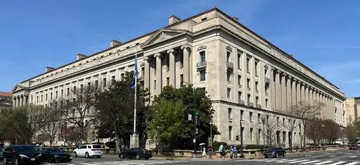 The Robert F. Kennedy Department of Justice Building in Washington, D.C.