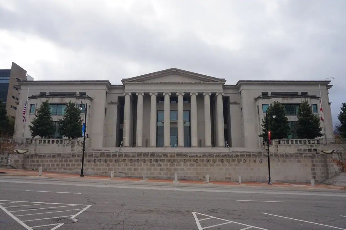 The Heflin-Torbert Judicial Building in Montgomery, home of the Supreme Court of Alabama.