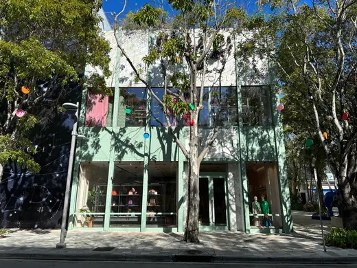 The Gucci store in the Miami Design District, photographed in January 2023.