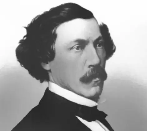 Engraved portrait of Benjamin Wood, congressman from New York.