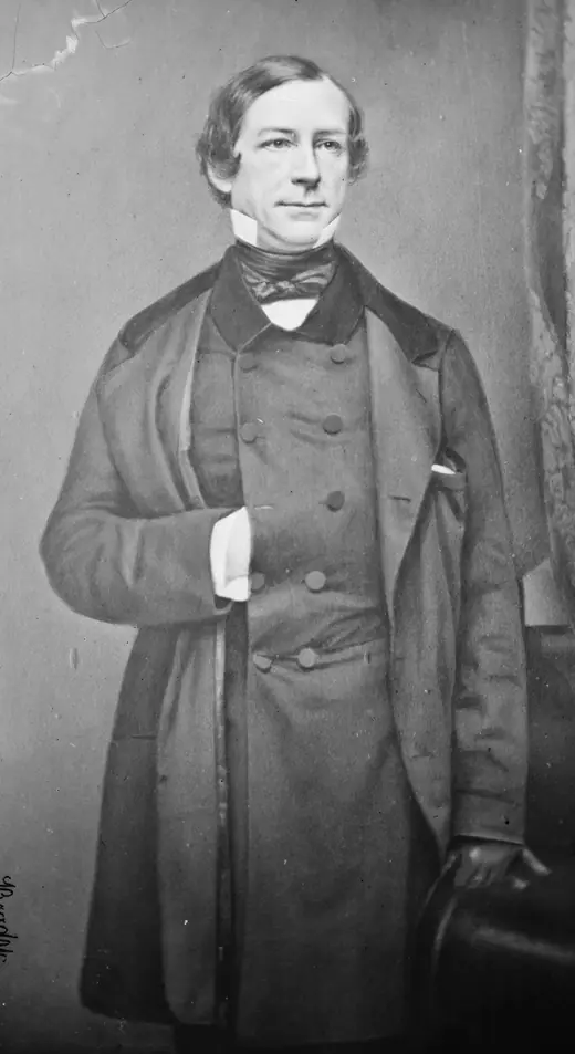 Full-length studio portrait of Fernando Wood, Mayor of New York.