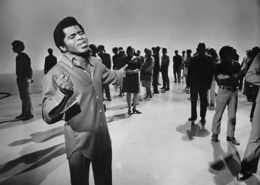 James Brown performing on the ABC television program The Music Scene in 1969.