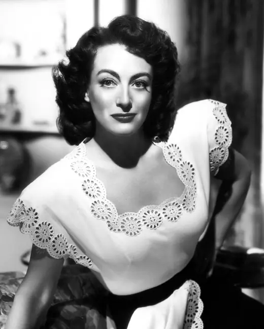 Publicity still of an actress in evening dress, 1946.