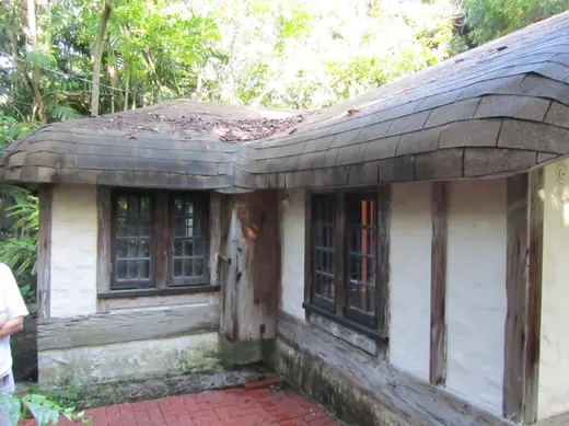 Another view of the Marjory Stoneman Douglas House in Coconut Grove, Miami, Florida.
