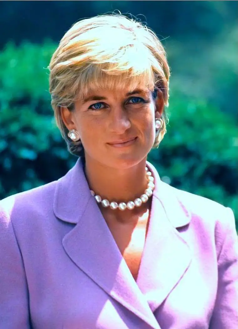 Diana, Princess of Wales photographed at a public event in June 1997.
