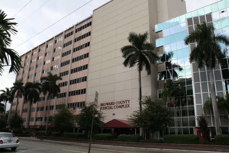 The Broward County Courthouse in Fort Lauderdale, Florida.